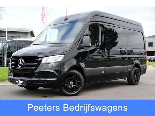 Zakelijke Lease |  Mercedes-Benz Sprinter 317 1.9 CDI L2H2 R, Auto's, Bestelauto's, Lease, Automaat, Financial lease, Diesel, Zwart