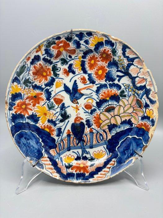 Delft, Plateelbakkerij - Johannes van Lockhorst - Bord -, Antiek en Kunst, Antiek | Glas en Kristal