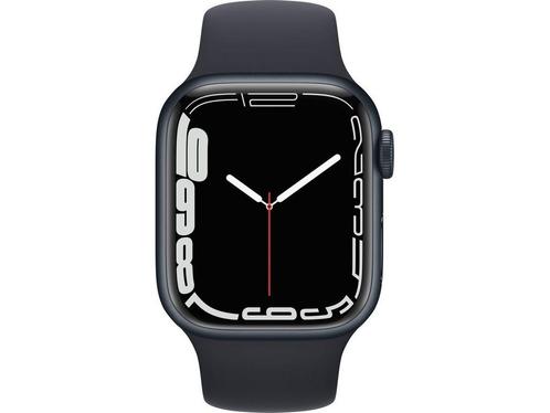 Apple Watch Series 7 OLED 41 mm Zwart GPS, Huis en Inrichting, Woonaccessoires | Overige, Zo goed als nieuw, Verzenden