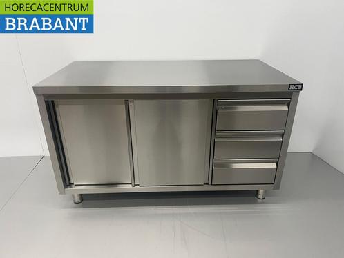 RVS Werkkast Premium-line Kast Werktafel 2 schuifdeuren en 3, Zakelijke goederen, Horeca | Keukenapparatuur, Nieuw in verpakking