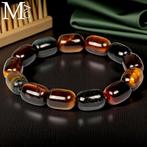 Occhio di Tigre rood + geel + Occhio di Falco (blauw):