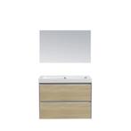 Badkamermeubel Sanilux PL 60 Greeploos Incl Spiegel En, Ophalen of Verzenden, Nieuw, Bad