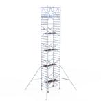 Rolsteiger Original 135x190 11,2m werkhoogte vrijstaand, Doe-het-zelf en Verbouw, Steigers, Verzenden, Nieuw, Rolsteiger of Kamersteiger