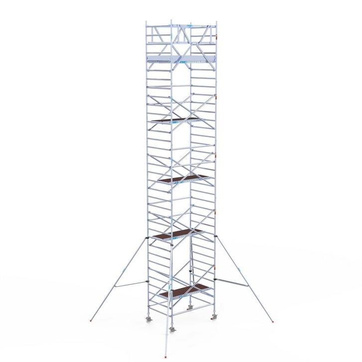Rolsteiger Original 135x190 11,2m werkhoogte vrijstaand, Doe-het-zelf en Verbouw, Steigers, Rolsteiger of Kamersteiger, Nieuw
