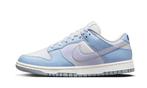 Nike Dunk Low White Blue Airbrush - maat 44 (Sneakers), Kleding | Dames, Verzenden, Nieuw, ["Nike","Nike Dunk"], Sneakers of Gympen