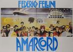 Amarcord Federico fellini original Italian Due Fogli Poster, Nieuw