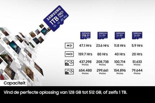 Samsung PRO Plus - Micro SD Kaart - Inclusief SD Adapter -, Computers en Software, USB Sticks, Verzenden