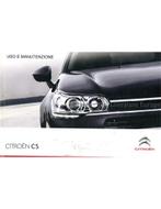 2011 CITROEN C5 INSTRUCTIEBOEKJE ITALIAANS, Auto diversen, Handleidingen en Instructieboekjes