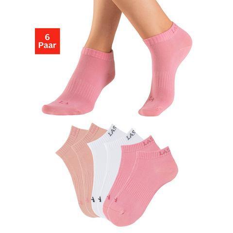 active by Lascana Sneakersokken met ingebreid merklogo, Kleding | Dames, Leggings, Maillots en Panty's, Nieuw, Verzenden