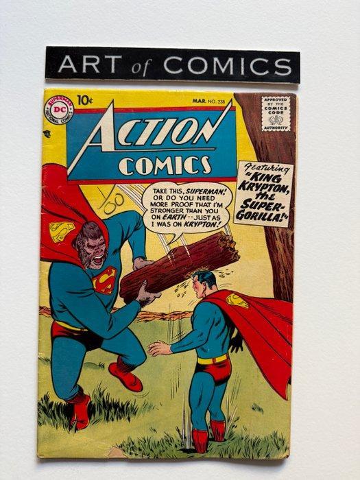 Action Comics #238 - 1 Comic - Eerste druk - 1958, Boeken, Strips | Comics