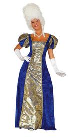 Middeleeuwen Jurk Blauw Dames Middeleeuwen, Verzenden, Nieuw