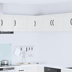 vidaXL Keukenkast aan de muur met plank Hoogglans wit 57 x, Huis en Inrichting, Keuken | Keukenelementen, Verzenden, Nieuw, Wit
