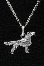 Zilveren Irish setter ketting hanger - klein, Verzenden, Nieuw