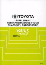 2001 Toyota Yaris chassis / carrosserie reparatiehandboek, Auto diversen, Handleidingen en Instructieboekjes, Verzenden