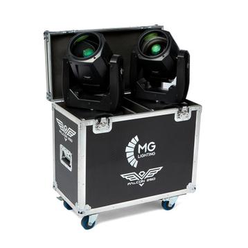 MGLIGHTING - FALCON250 movinghead 11R (2 stuks incl case )