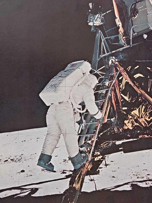 NASA - (6) X Apollo 11 1969 Vintage Lithos. Govt. Printing, Antiek en Kunst, Kunst | Designobjecten