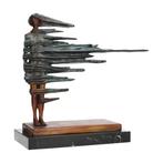 sculptuur, Surreal bronze - 35 cm - Brons, Marmer