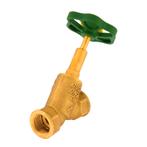 G2-1/2 Messing Vrijstroomafsluiter PTFE 10 Bar Drinkwater-, Doe-het-zelf en Verbouw, Verzenden, Nieuw