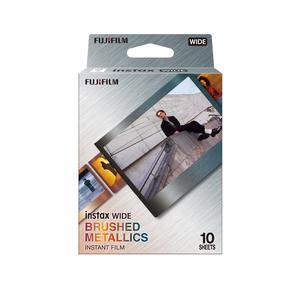 Fujifilm Instax Wide film Brushed Metal (Films Instax Wide), Audio, Tv en Foto, Fotografie | Fotopapier, Nieuw, Ophalen of Verzenden