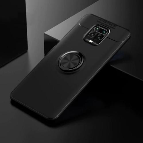 Xiaomi Redmi Note 9 Pro Max Hoesje met Metalen Ring  - Auto, Telecommunicatie, Mobiele telefoons | Hoesjes en Frontjes | Overige merken