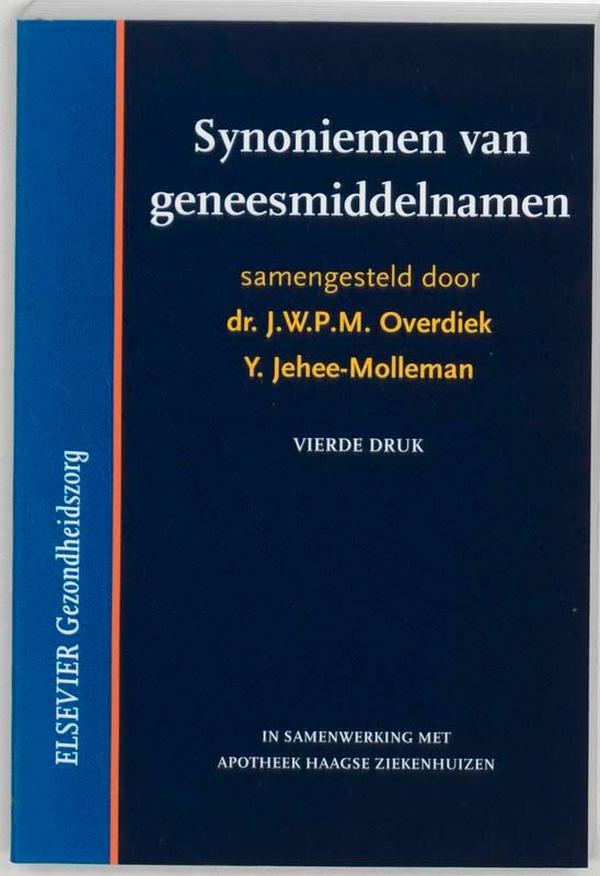 Synoniemen van Geneesmiddelen 9789035228610, Boeken, Wetenschap, Zo goed als nieuw, Verzenden