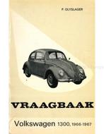 1966 - 1967 VOLKSWAGEN 1300L VRAAGBAAK NEDERLANDS, Auto diversen, Handleidingen en Instructieboekjes