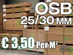 OSB platen met schoonheidsfoutje dikte 25 en 30mm., Ophalen, Nieuw, Hout, 20 tot 50 mm