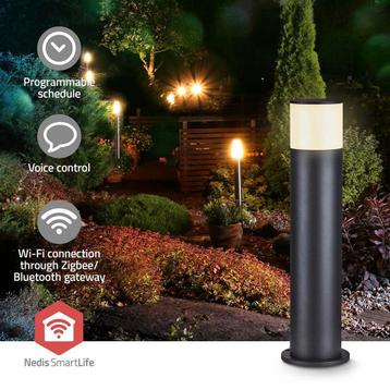 Buitenlamp 10+4 W Zigbee 3.0 | RGB/Warm Wit | Bedien met App