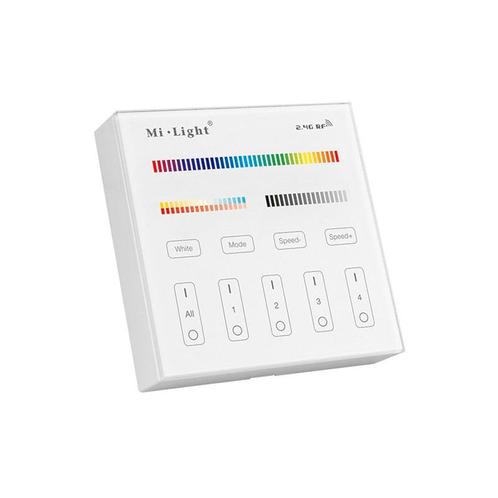 RGB+CCT RF Wandbediening - afstandsbediening 2,4G - 4, Huis en Inrichting, Lampen | Overige, Nieuw, Ophalen of Verzenden