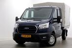 Ford Transit 350 2.0 TDCI 130pk 4x4 L2H1 Trend D.C. Open laa, Auto's, ABS, Gebruikt, Euro 6, Overige kleuren