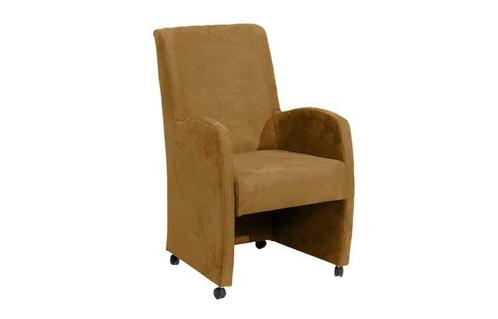 Eetkamerstoel Paulo - eetkamerstoelen - Goud, Huis en Inrichting, Stoelen, Nieuw, Stof