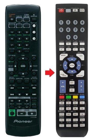 Pioneer XXD3181 afstandsbediening, Audio, Tv en Foto, Afstandsbedieningen, Verzenden