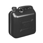 Jerrycan / Benzinekan 20L kunststof zwart UN-gekeurd, Ophalen of Verzenden, Nieuw
