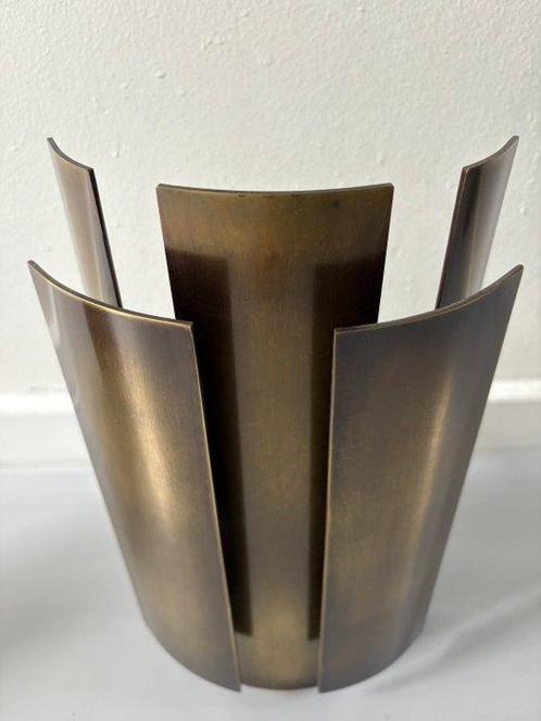 Wandlamp (2) - Brons - 2 bronzen wandlampen, Antiek en Kunst, Antiek | Lampen