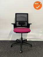 Ahrend 2020 verta bureaustoel - refurbished - roze stofferin, Werkplek, Ophalen of Verzenden, Gebruikt, Stoel