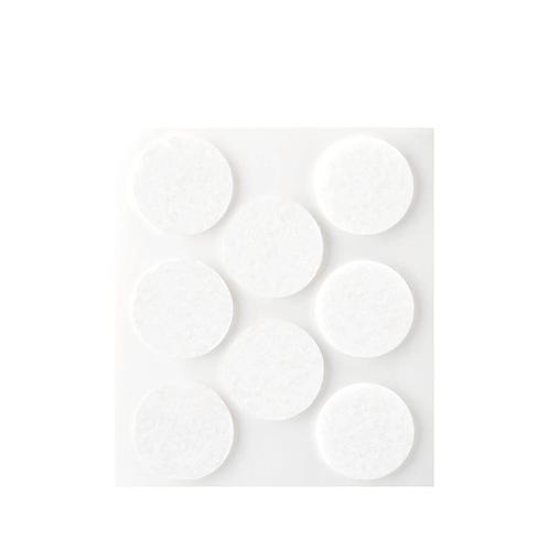 Inofix Zelfklevende Vilt Ø27mm - Rond - Wit - 8 stuks, Huis en Inrichting, Stoelen, Nieuw, Verzenden