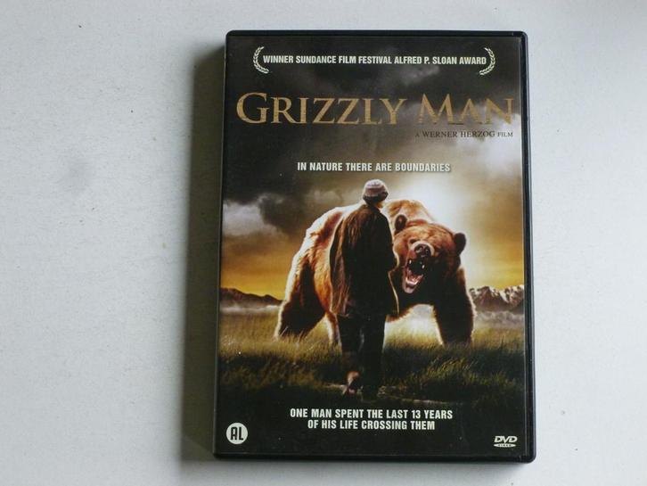 Grizzly Man - Werner Herzog (DVD), Cd's en Dvd's, Dvd's | Filmhuis, Zo goed als nieuw, Verzenden