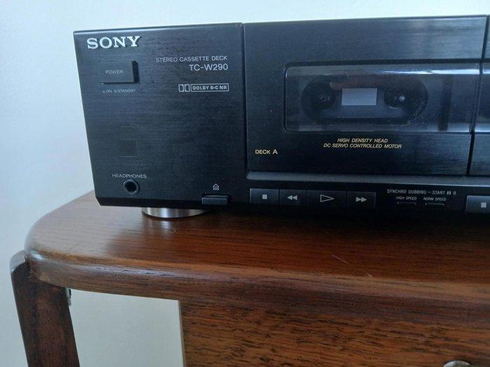 Sony - TC-W290 Cassetterecorder-speler, Audio, Tv en Foto, Radio's