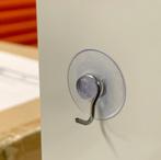 Set van 48 kleine zuignapjes met metalen haakje (25 mm diam, Doe-het-zelf en Verbouw, Ophalen of Verzenden, Nieuw