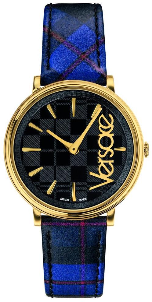 Versace VE8100218 V-Circle dameshorloge, Sieraden, Tassen en Uiterlijk, Horloges | Dames, Polshorloge, Nieuw, Overige merken, Staal