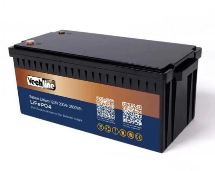 Vechline LiFePO4 Accu 200Ah, Doe-het-zelf en Verbouw, Elektra en Kabels, Ophalen of Verzenden