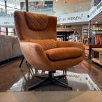 Draai fauteuil Stof Cowboy Mocca - Weber Huiscollectie, Huis en Inrichting, Fauteuils, Ophalen of Verzenden, Nieuw, 75 tot 100 cm
