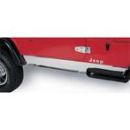 Rugged Ridge 97-06 Jeep Wrangler TJ Stainless Steel Rocker, Ophalen of Verzenden, Nieuw