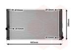 RADIATOR VOOR LEXUS CT200H 2011-2014 164000T240, Ophalen of Verzenden, Nieuw
