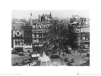 Kunstdruk Time Life Piccadilly Circus London 1942 30x40cm, Verzenden, Nieuw