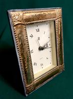 Alarmklok - - .925 zilver - 1980-1990, Antiek en Kunst, Antiek | Goud en Zilver