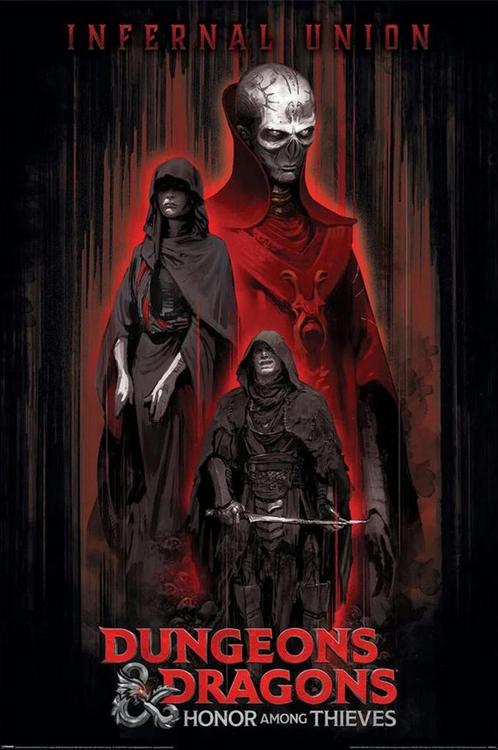 Poster Dungeons & Dragons Movie Infernal Union 61x91,5cm, Verzamelen, Posters, Nieuw, A1 t/m A3, Verzenden