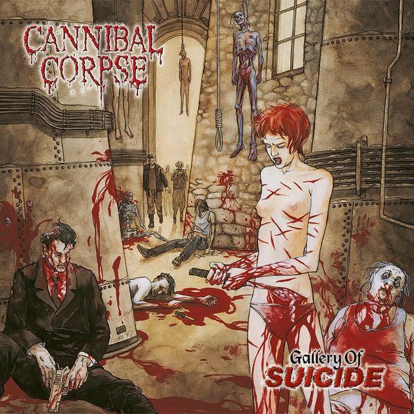 lp nieuw - Cannibal Corpse - Gallery Of Suicide, Cd's en Dvd's, Vinyl | Rock, Zo goed als nieuw, Verzenden