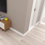 Plint Coevorden set van 7 polystyreen 195x8 cm wit [neu.haus, Huis en Inrichting, Verzenden, Nieuw