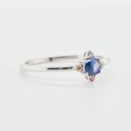 Zonder Minimumprijs - Ring 14 kt. - 0.36ct. tw. Saffier, Sieraden, Tassen en Uiterlijk, Ringen, Nieuw